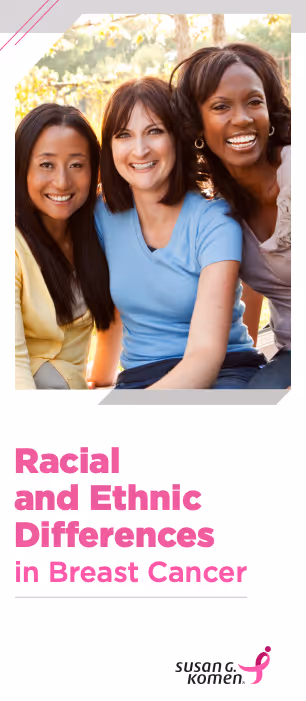 Ethnic differences in breast cancer